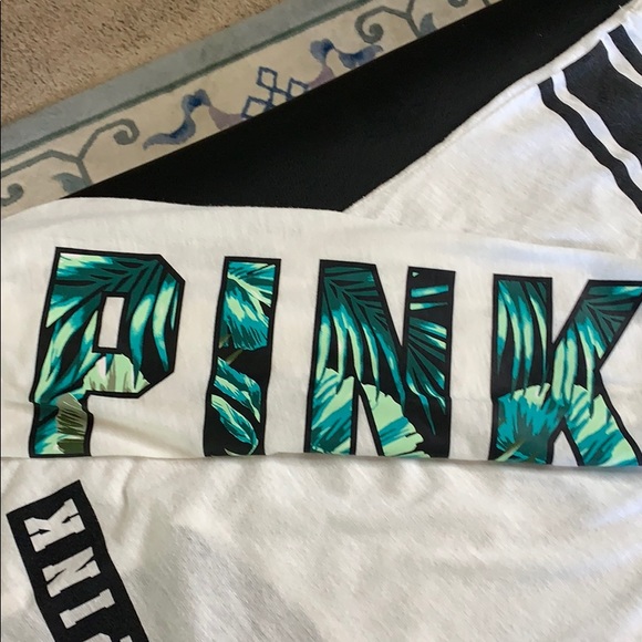 Victoria’s Secret PINK open back ling sleeve top - Picture 2 of 4